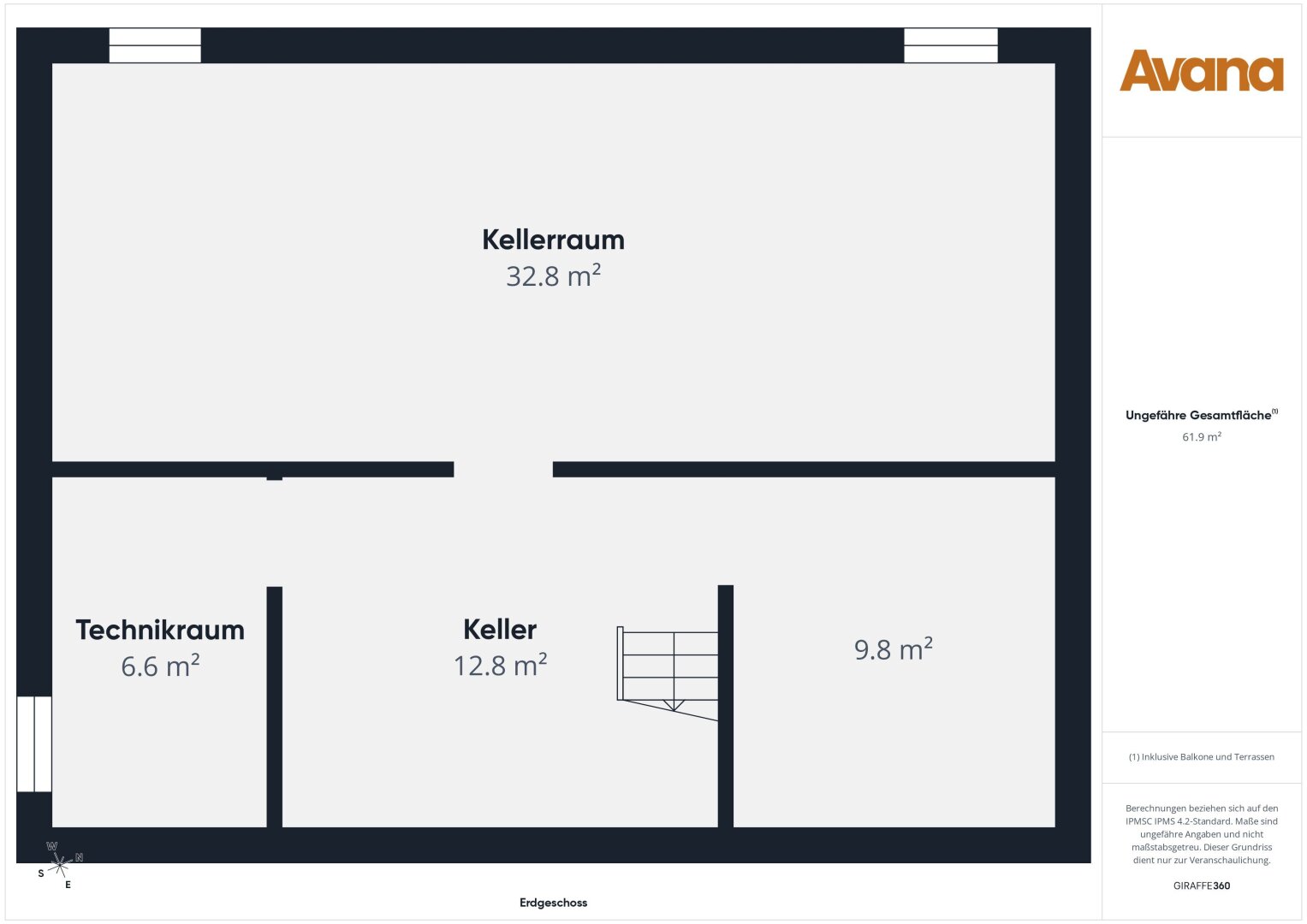 Grundriss Kellergeschoss
