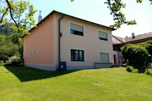 Gartenansicht Nordteil des Hauses