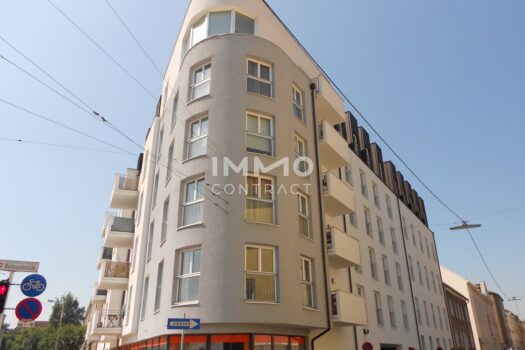 Tiefgaragenplatz in der Makartstraße 6 zu vermieten. AUSSENAUFNAHME