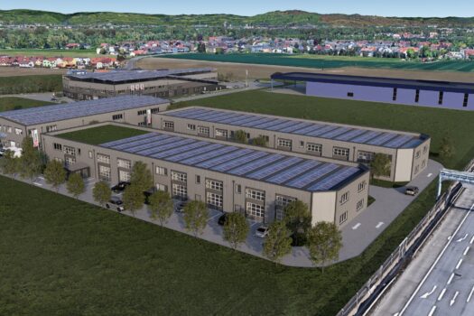 Betriebs-/Produktions- oder Lagerhallen mit Flächen von 47 - 238 m² im Grünwallpark Ansfelden zu verkaufen Titelbild 1