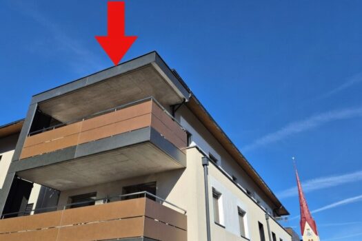 Wohnung im 2. Stock mit Südbalkon