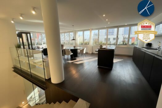 Außergewöhnliches und großzügiges Wohnen, Essen und Kochen