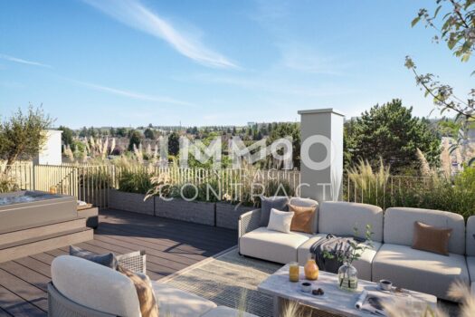 U1 Kagraner Platz! TOWNHOUSE auf 2 ETAGEN INKL. LUFTWÄRMEPUMPE UND KÜHLUNG 230606_AmFreihof_7-9_Dachterrasse