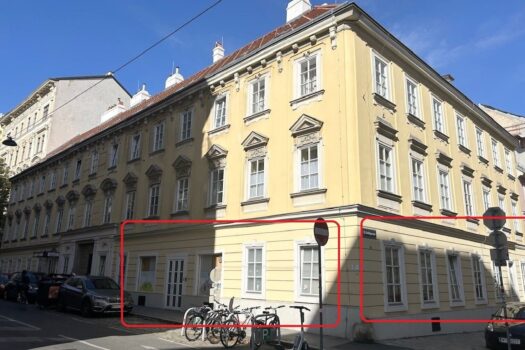 Büro/Ordination + Freifläche in der Josefstadt ! Hausansicht