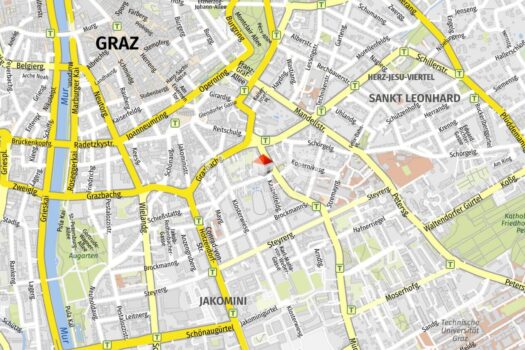 Geolyzer Kartenausschnitt