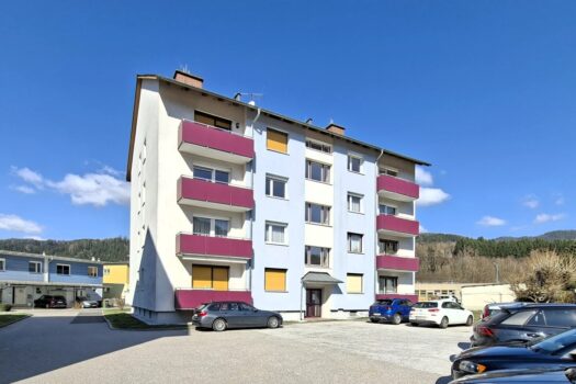 Ansicht Ost - Parkplätze