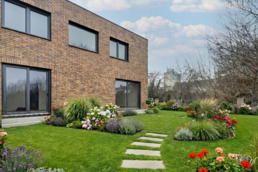 Gartenansicht Visualisiert