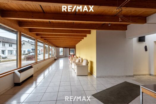 Schauraum im Untergeschoss