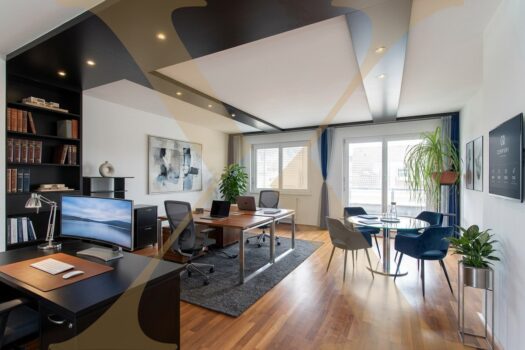 Empfang/Büro I - Einrichtung mittels KI generiert