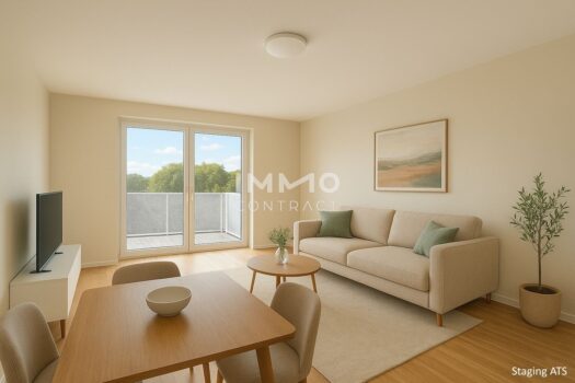 Townhouse - 3 Zimmer Gartenwohnung + 2 Bäder - ERSTBEZUG = DAS LAURENZ = 2 bedroom apartment+garden Staging ATS