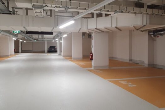 Zufahrtswege, Stellplätze