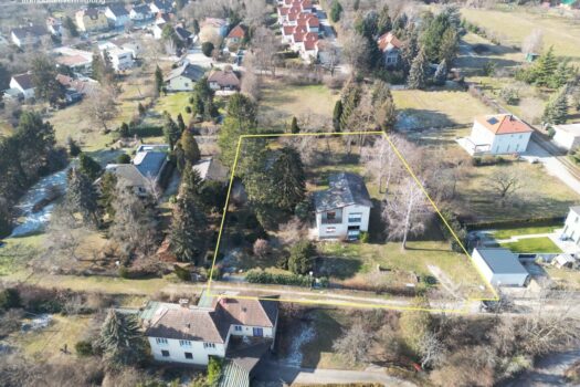 Großer Baugrund mit Altbestand