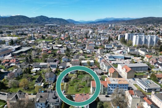 Ruhiger, zentraler Baugrund in Klagenfurt mit viel Potenzial 4FpUedAkqxQxpD7tIjZ06N
