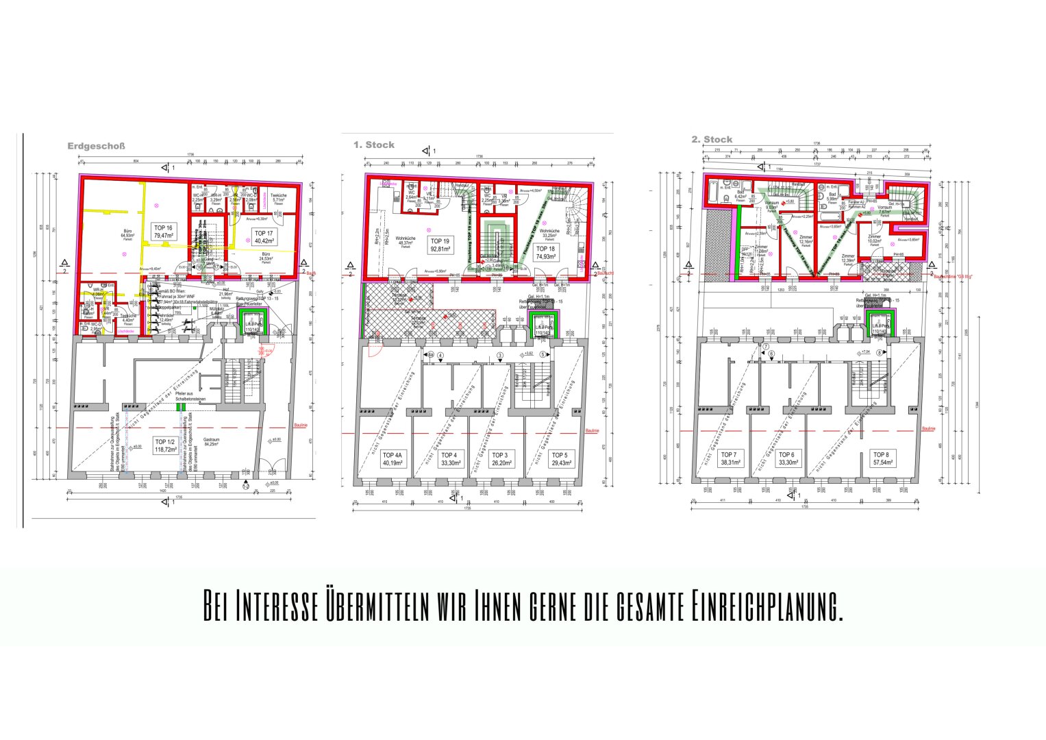 Plan Nebengebäude