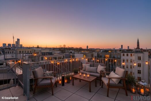 ERSTBEZUG mit DACHTERRASSE | Traumhafter Fernblick | DG-Maisonette Nähe Alte Donau | Teils hofseitig | Fernwärme | TG-Stellplatz optional | Ideal für Anleger oder Eigennutzer | Nachhaltiges Projekt 4Ph0DmnhQbbFXGs2DzA2d2