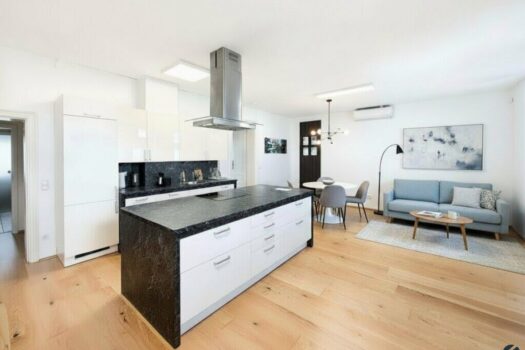 Wohnraum Einrichtungsbeispiel (KI-generiert)