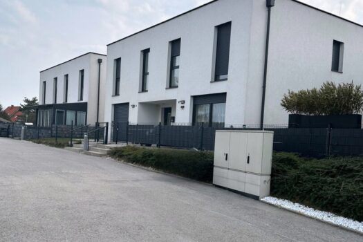 Außenansicht Reihenhäuser