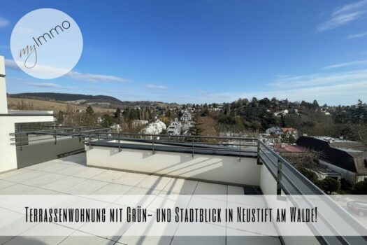 Terrassenwohnung mit Grün- und Stadtblick in Neustift am Walde! 00
