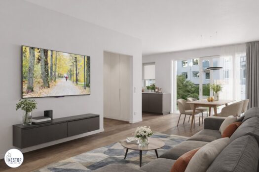 Provisionsfrei | Erstbezug | Moderne 2-Zimmer-Wohnung mit Terrasse und Garten im Herzen von Liesing – Schlüsselfertig Haus - NESTOR Immobilien