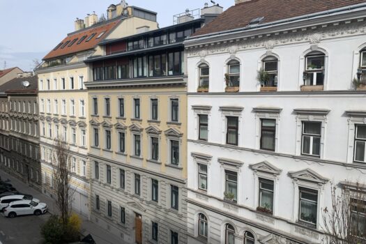 Komplett renovierte 3-Zimmer-Wohnung in guter Lage (1050 Wien) Aussicht