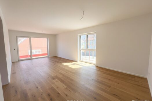 Moderne 4-Zi Wohnung Erstbezug mit Balkon in Fohnsdorf – Komfortabel, barrierefrei, zentral! Wohn-Essküche KI-bearbeitet