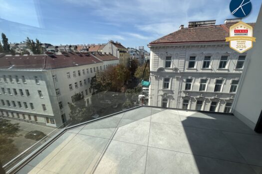 *Superprojekt: ''Über den Baumwipfeln" TOP 49 Sonnige 3 Zimmer + Küche *MIT ZWEI TRAUMHAFTEN WEST-LOGGIEN* Süd-West Loggia (1)