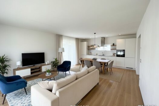 Wohn-Essküche Homestaging