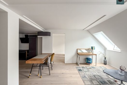 Erstbezug: Dachgeschoss - Apartment (klimatisiert) inkl. Einbauküche und hochwertiger Ausstattung im Trendbezirk Ottakring! NwjG7IZeLUUEYI0dLyIZB