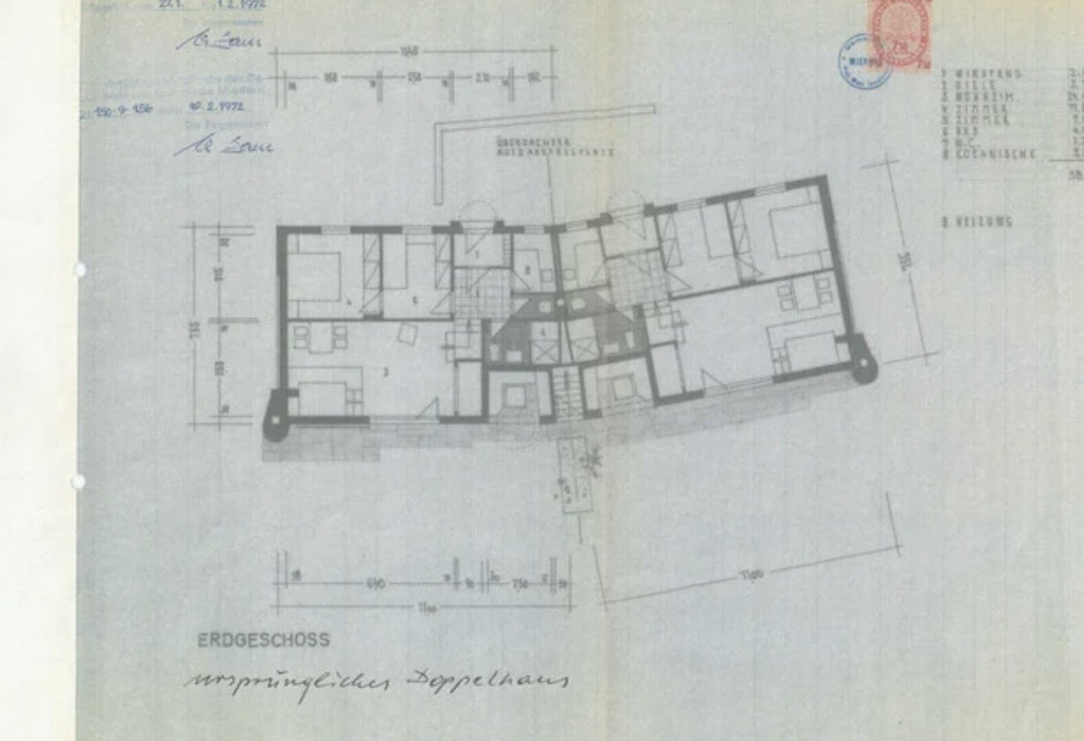 Grundriss - ohne Maßstab