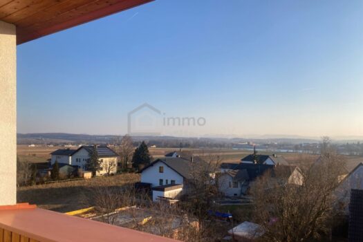 Ausblick Balkon