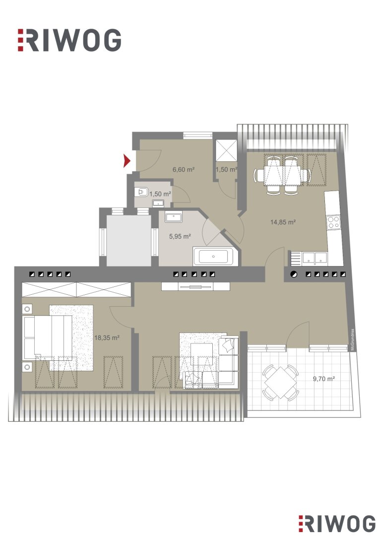 Grundrissplan