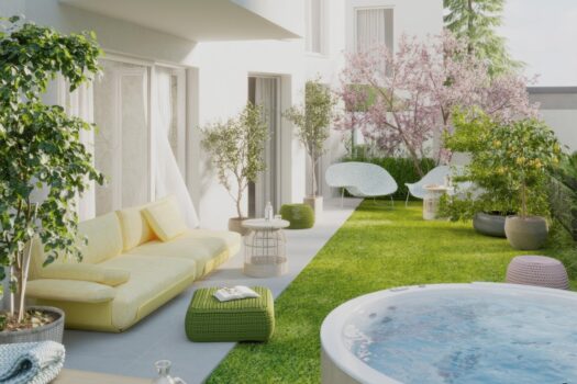 Beispiel Gartenwohnung