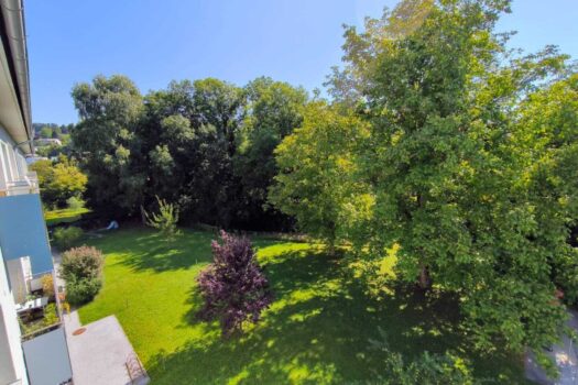 Grünblick Balkon