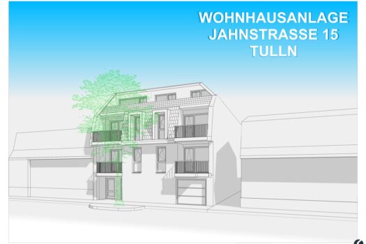 Bebauungsstudie Wohnhausanlage
