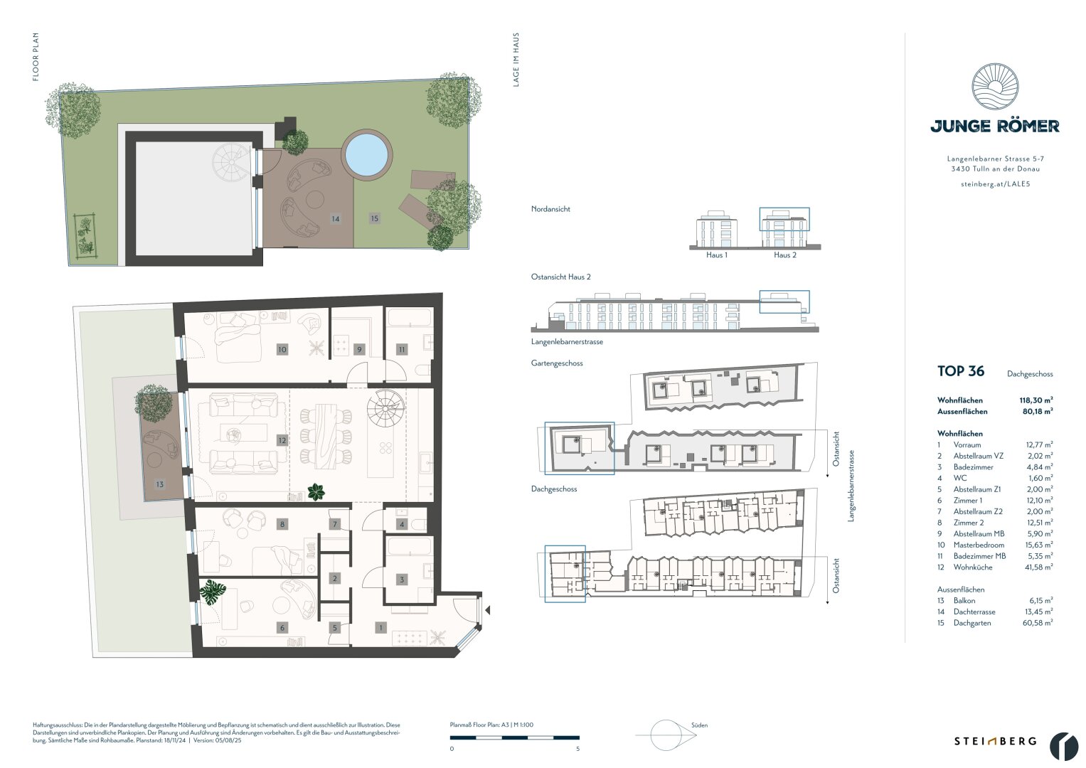 Wohnungsplan Top 36