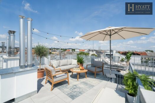 Exklusive Maisonette-Wohnungen | Terrassen | Dachterrassen | 360° Rundumblick | Toplage 1180 | Nähe Kutschkermarkt FnXeXMTqZ5eNiMBy2hgkwX