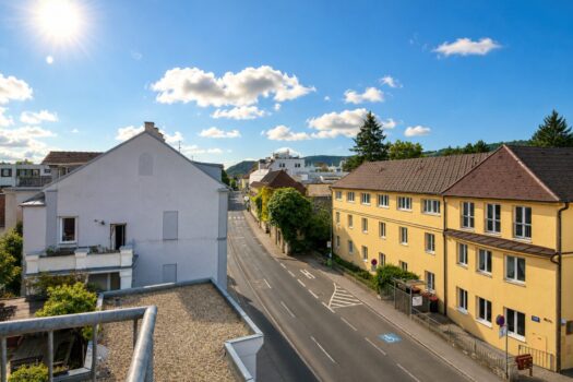 Ausblick Richtung Zentrum