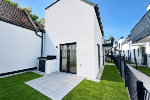 Preishammer für kurze Zeit! Stilvolles 3-Zimmer-Townhouse in begehrter Lage nahe Aupark Terrasse mit Privatgarten