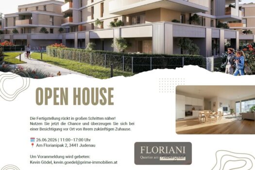 FLORIANI – Quartier am Tullnerfeld - Großzügige 4 Zimmer mit vielen Extras - 2 Bäder - Bahnhof Tullnerfeld in der Nähe - PROVISIONSFREI i9m7gy6xSeMb7NEBWgGL7K
