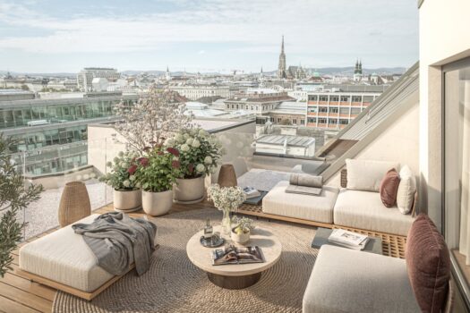 Stadtblick Terrasse
